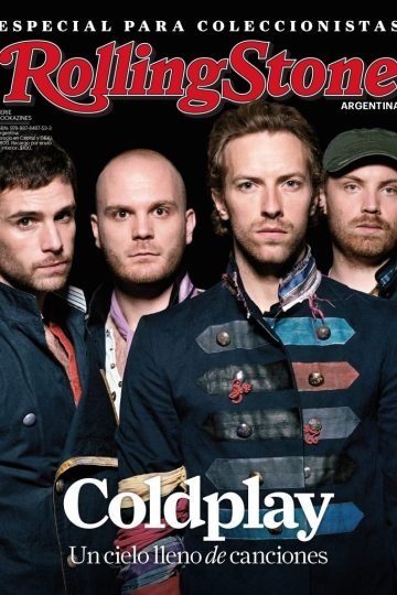 Rolling Stone Bookazine Especial Coleccionistas - Coldplay