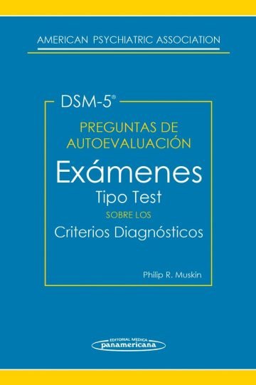 Dsm-5 Preguntas De Autoevaluación
