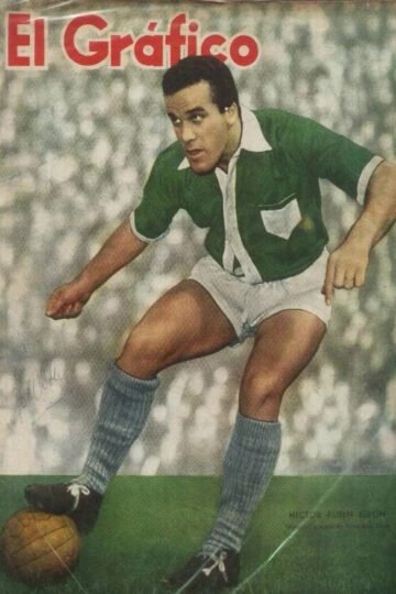 El Grafico 2101 Chacarita Campeon 59 B Hector Ruben Beron