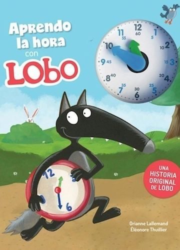 Libro - Aprendo La Hora Con Lobo - Los Editores De Auzou