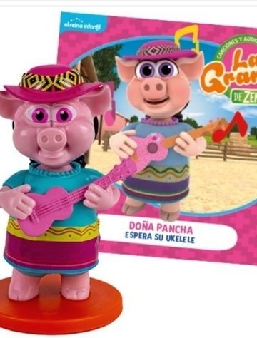 Audiocuento - Granja De Zenon - Doña Pancha - Libro + Figura