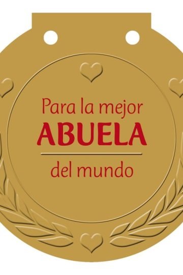 Libro Medalla: Para La Mejor Abuela Del Mundo