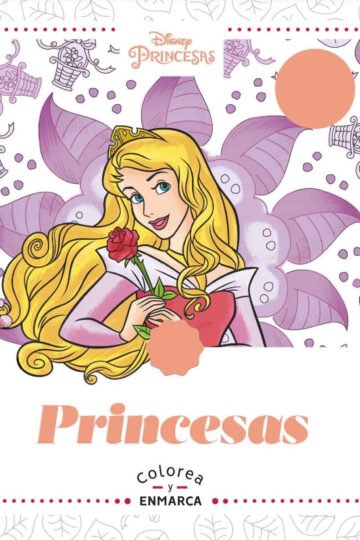 Arteterapia Colorea Y Enmarca Princesas