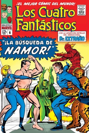 Biblioteca Marvel Los 4 Fantásticos 6. 1964