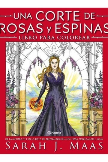 Una Corte De Rosas Y Espinas - Libro Para Colorear