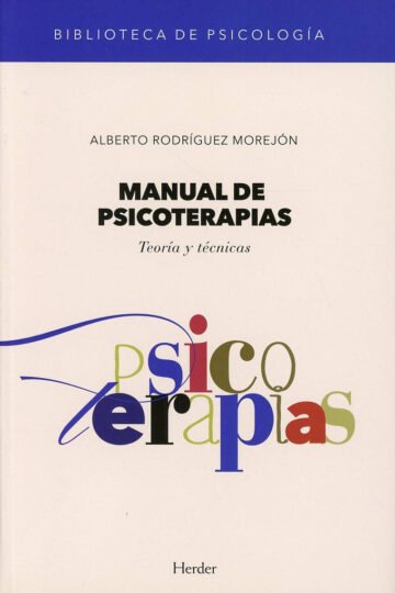 Manual De Psicoterapias Alberto Rodríguez Morejón