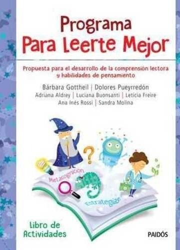 Programa Para Leerte Mejor Libro De Actividades .gottheil,