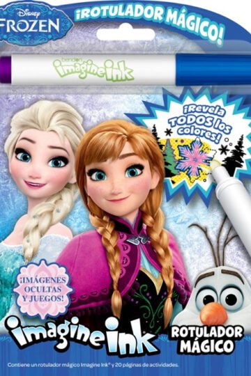 Frozen Libro Colorear Y Actividades Rotulador Mágico Disney