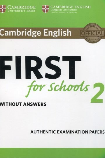 Cambridge English First For Schools 2 Student's Book