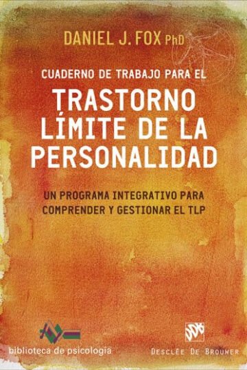 Cuaderno De Trabajo Trastorno Límite De La Personalidad