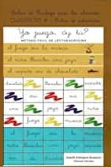 Yo Juego ?y Tu? Método Fácil De Lectoescritura Cuaderno 4
