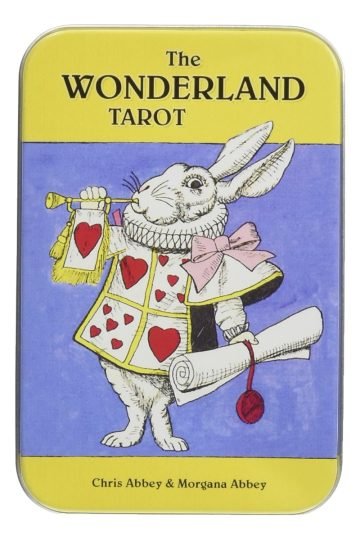The Wonderland Tarot In A Tin Chris Abbey