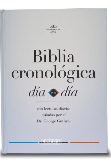 Biblia Reina Valera 1960 Cronológica Día Por Día Tapa Dura