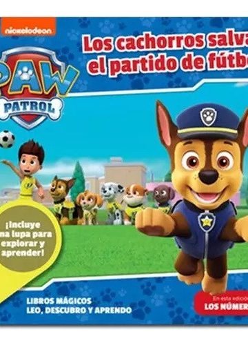 Cachorros Salvan Partido Fútbol Paw Patrol Patrulla Canina
