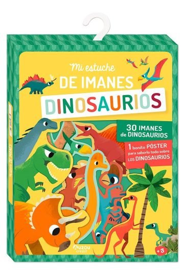 Mi Estuche De Imanes: Dinosaurios - 30 Imanes Y 1 Póster