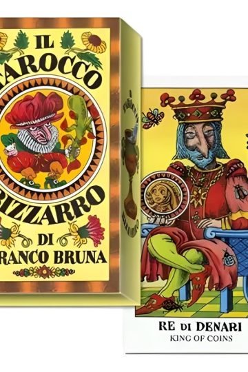 Tarocco Bizzarro Di F. Bruna Tarot Piamontés Unico Exclusivo