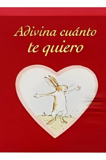 Adivina Cuanto Te Quiero Desplegable Mini Caja Roja Estuche