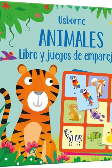 Animales Libro Y Juegos De Emparejar Usborne Uk