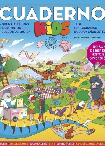 Cuaderno Kids Vol 1 Juegos Aprender Niños