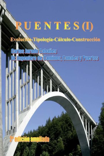 Libro: Puentes Vol. 1 - Ingenieria Civil, Obras Publicas