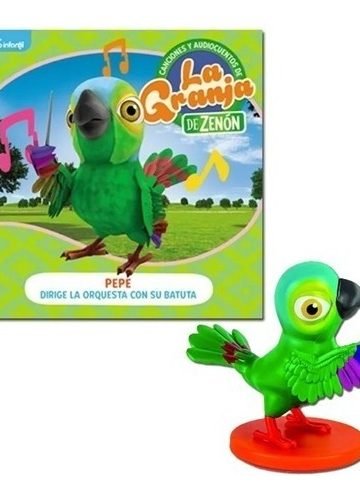 Audiocuento - Granja De Zenon - Loro Pepe- Libro + Figura
