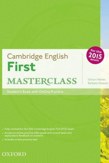 Cambridge English: First Masterclass: Student's Book