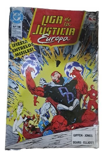 Revista La Liga De La Justicia N| 18