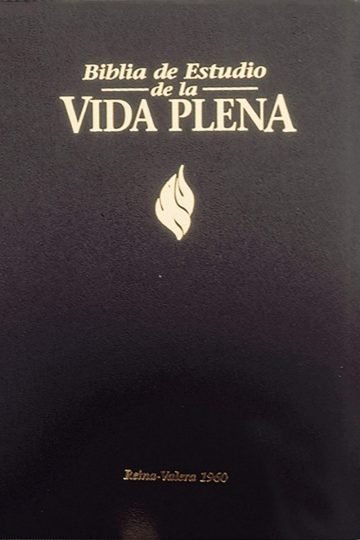 Rvr60, Biblia De Estudio De La Vida Plena, Tapa Dura, Negro