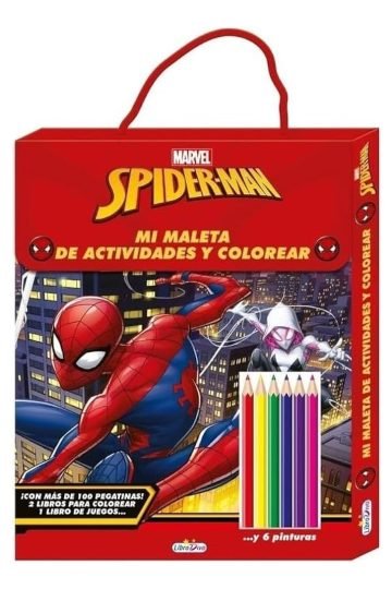 Spiderman Actividades Y Colorear De Spiderman Libros