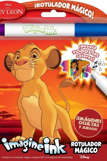 El Rey León Rotulador Mágico Libro Actividades Interactivo