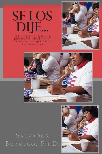 Se Los Dije... Salvador Borrego