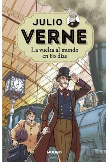 La Vuelta Al Mundo En 80 Días - Julio Verne, Edición Molino