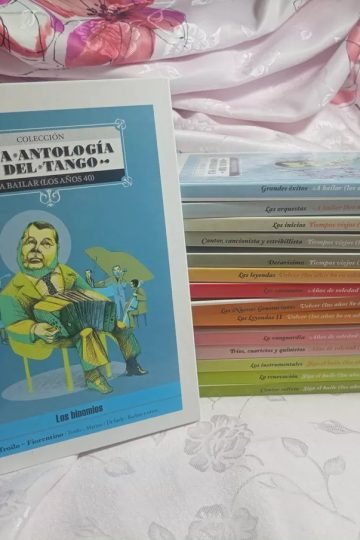 Colección Una Antología Del Tango 15 Libros + 15 Cd's