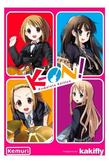K-on Complete Edition Kakifly Manga Musical Escolar Completo