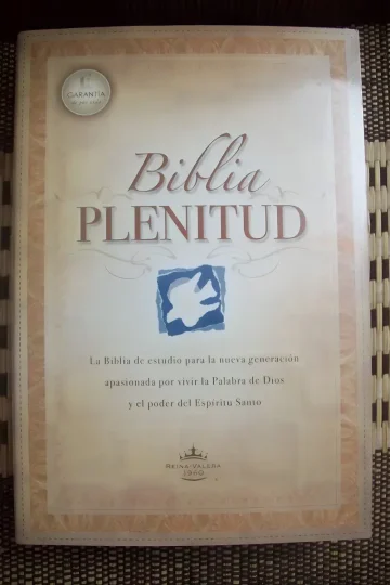 Biblia De Estudio Plenitud Rvr60 Tapa Dura