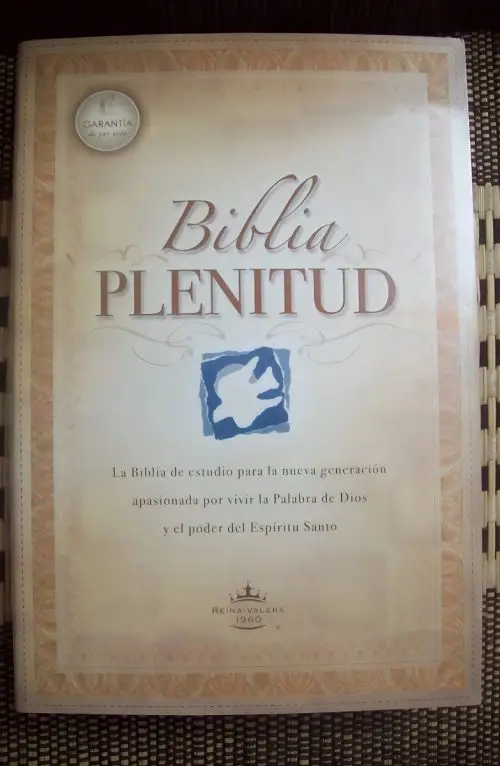Biblia De Estudio Plenitud Rvr60 Tapa Dura