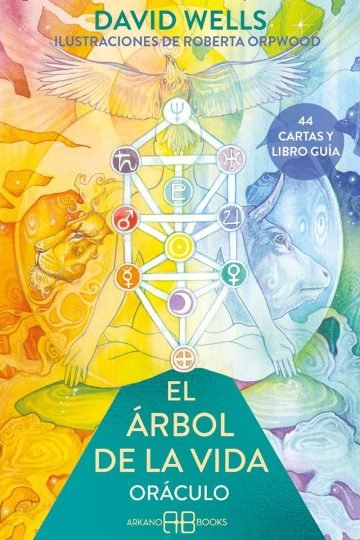Baraja El Árbol De La Vida Oráculo Cábala 44 Cartas Tarot