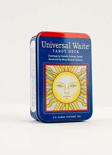 Universal Waite Tarot Deck Selecto En Lata Tarot