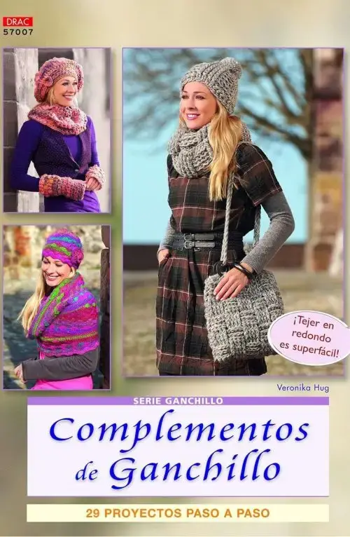Libro De Crochet Complementos Ganchillo Fácil Paso A Paso