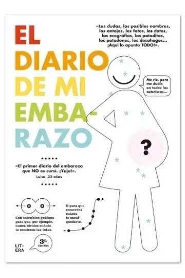 Diario Embarazo - Registro Emocional Y Médico Completo