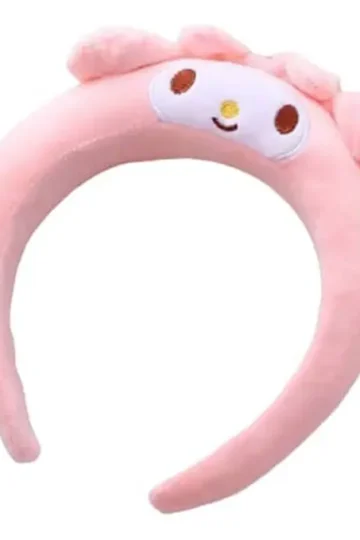 Tiara Vincha De Felpa Cinnamaroll Rosa Para Niña