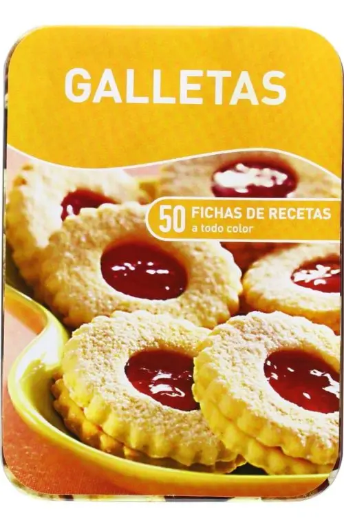 Galletas Cincuenta Fichas De Recetas A Todo Color