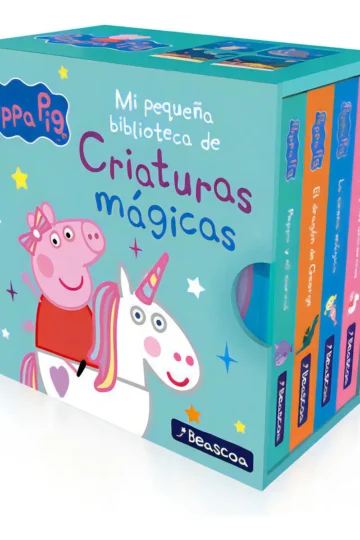 Criaturas Mágicas Mini Biblioteca Peppa Pig Set 4 Libros
