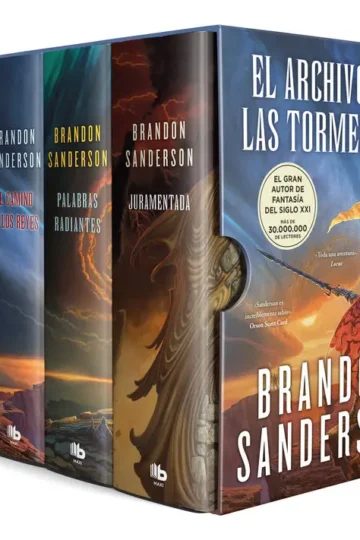Brandon Sanderson Saga Archivo De Las Tormentas Box Estuche