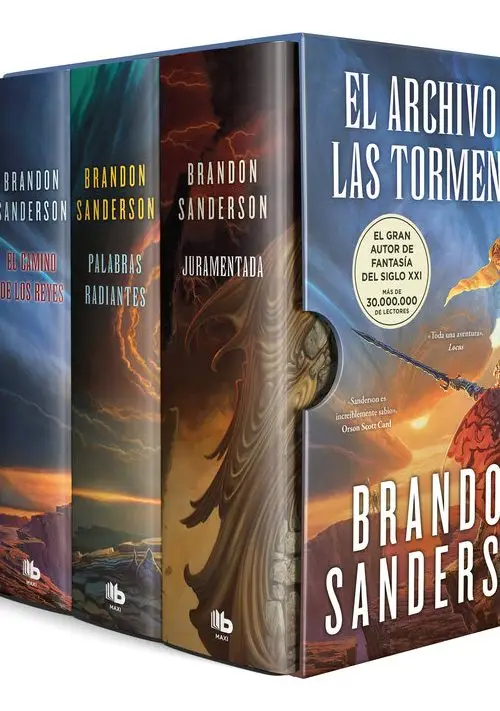 Brandon Sanderson Saga Archivo De Las Tormentas Box Estuche