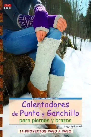 Calentadores Tejidos A Crochet - Moda Hecha A Mano
