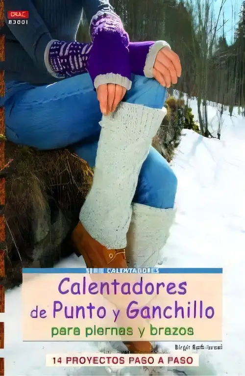 Calentadores Tejidos A Crochet - Moda Hecha A Mano