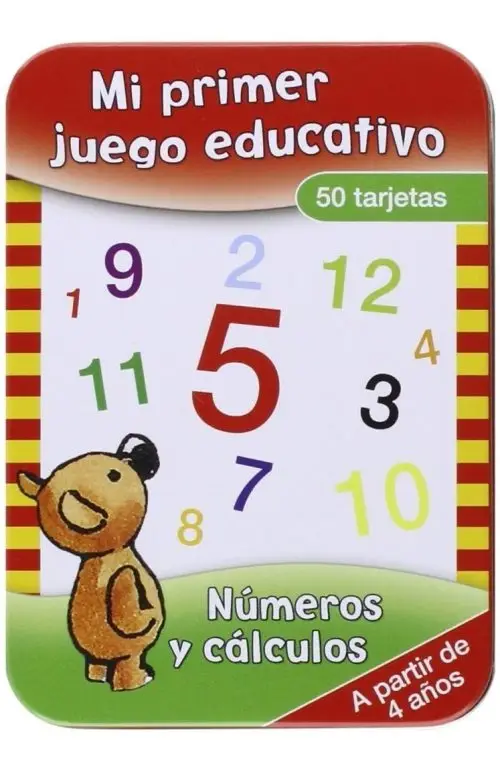 Números Y Cálculos (mi Primer Juego Educativo)(lata) Vv.aa.