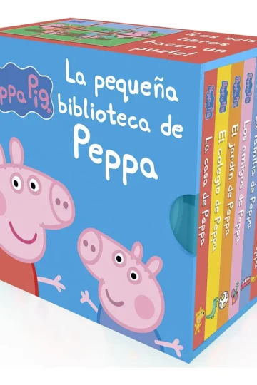 Peppa Pig Biblioteca Infantil Set 6 Mini Libros