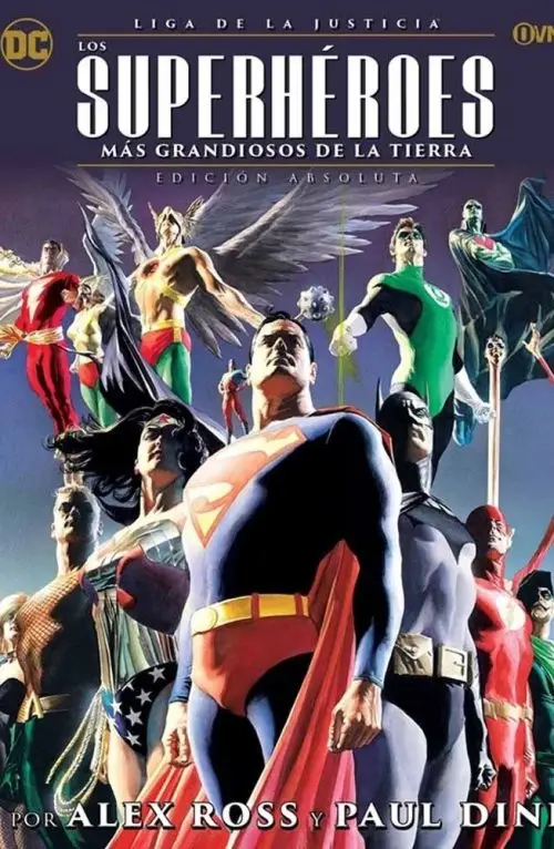 Liga De La Justicia Superhéroes Más Grandiosos Dc